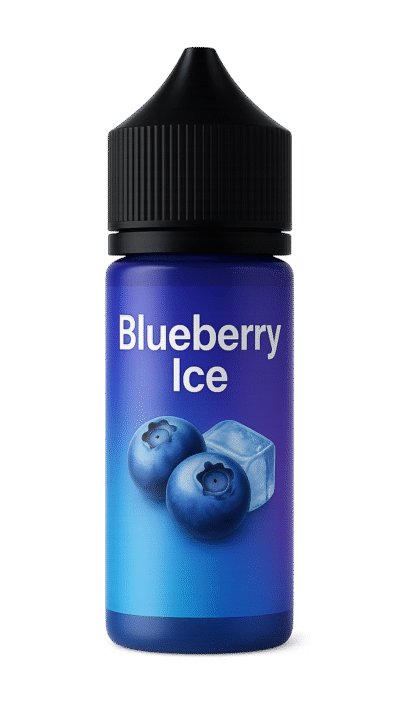 E – Liquid Example #2 – “Blueberry 120ml”