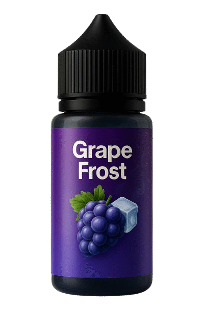 E – Liquid Example #4 – “Grape Frost 60ml”