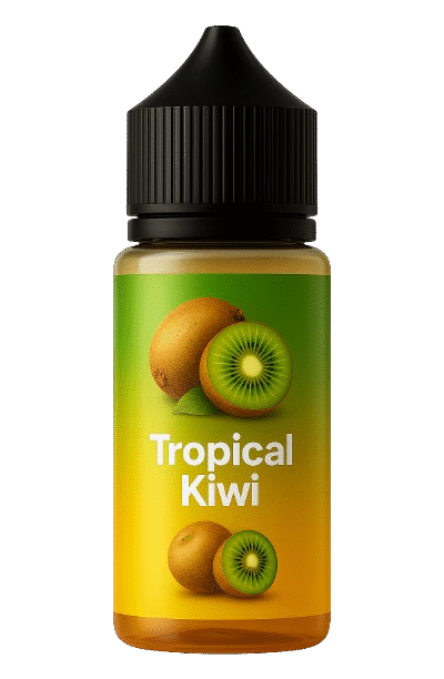 E – Liquid Example #5 – “Tropical Kiwi 60ml”